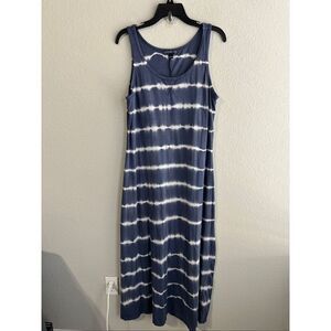 ❤️American Living Tie Dye Tank Maxi Dress